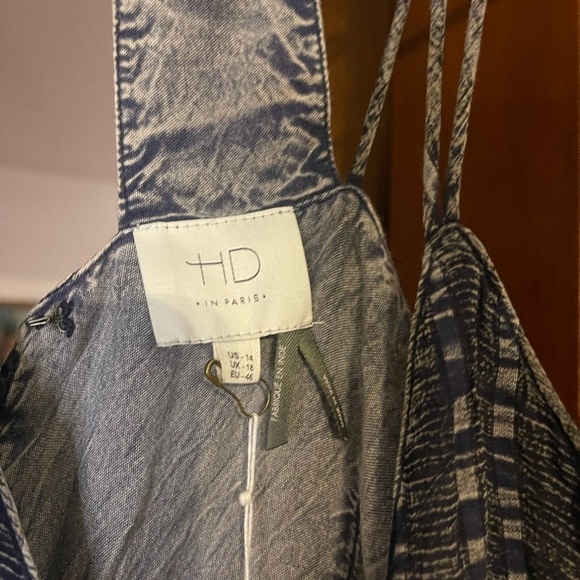 ANTHROPOLOGIE H*D IN PARIS JUMPSUIT SIZE 14 - Picture 5 of 8